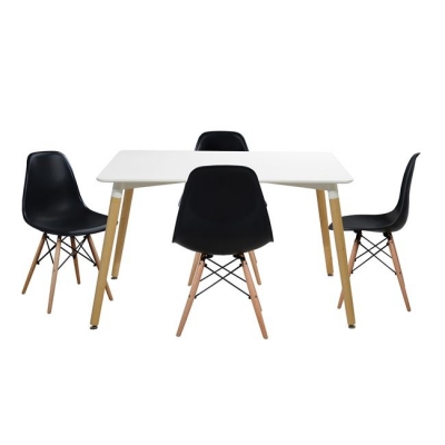 ΣΕΤ ΤΡΑΠΕΖΑΡΙΑ 5Τ ΤΡΑΠΕΖΙ MINIMAL 120x80x73 cm-TWIST ΜΑΥΡΕΣ HM10080.02 ΣΕΤ ΤΡΑΠΕΖΑΡΙΑ 5Τ ΤΡΑΠΕΖΙ MINIMAL 120x80x73 cm-TWIST ΜΑΥΡΕΣ HM10080.02