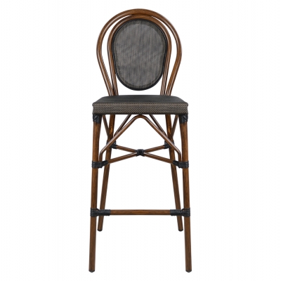 ΣΚΑΜΠΟ ΑΛΟΥΜΙΝΙΟΥ AZARIA HM5059 BAMBOO LOOK ΚΑΦΕ ΜΕ TEXTLINE 44x52x115Υεκ