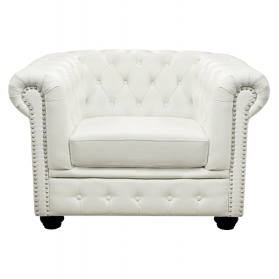 ΠΟΛΥΘΡΟΝΑ T.CHESTERFIELD POLINA HM3011.02 PU ΛΕΥΚΟ ΜΑΤ 110x90x73Y εκ. ΠΟΛΥΘΡΟΝΑ T.CHESTERFIELD POLINA HM3011.02 PU ΛΕΥΚΟ ΜΑΤ 110x90x73Y εκ.