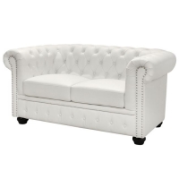 ΚΑΝΑΠΕΣ 2ΘΕΣΙΟΣ T.CHESTERFIELD HM3010.02 ΤΕΧΝΟΔΕΡΜΑ ΛΕΥΚΟ ΜΑΤ 155x90x73 εκ. ΚΑΝΑΠΕΣ 2ΘΕΣΙΟΣ T.CHESTERFIELD HM3010.02 ΤΕΧΝΟΔΕΡΜΑ ΛΕΥΚΟ ΜΑΤ 155x90x73 εκ.