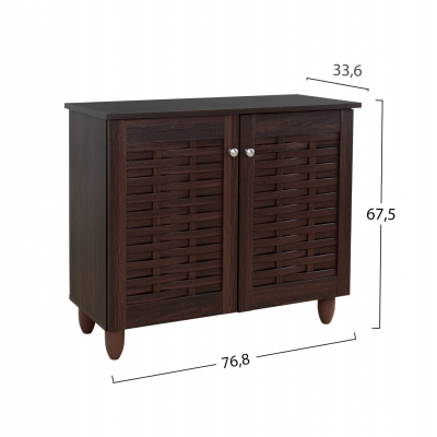 ΠΑΠΟΥΤΣΟΘΗΚΗ-ΝΤΟΥΛΑΠΙ ΞΥΛΙΝΗ CASSIOPE HM2208.01 WENGE 77Χ34Χ67.5Υεκ. ΠΑΠΟΥΤΣΟΘΗΚΗ-ΝΤΟΥΛΑΠΙ ΞΥΛΙΝΗ CASSIOPE HM2208.01 WENGE 77Χ34Χ67.5Υεκ.