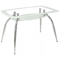 ΤΡΑΠΕΖΙ NORRIS 120Χ75Χ75ΕΚ HM0086.01 ΓΥΑΛΙΝΟ ΛΕΥΚΟ ΤΡΑΠΕΖΙ NORRIS 120Χ75Χ75ΕΚ HM0086.01 ΓΥΑΛΙΝΟ ΛΕΥΚΟ