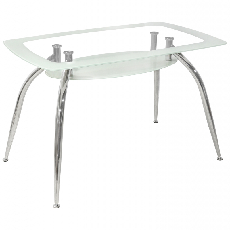 ΤΡΑΠΕΖΙ NORRIS 120Χ75Χ75ΕΚ HM0086.01 ΓΥΑΛΙΝΟ ΛΕΥΚΟ ΤΡΑΠΕΖΙ NORRIS 120Χ75Χ75ΕΚ HM0086.01 ΓΥΑΛΙΝΟ ΛΕΥΚΟ