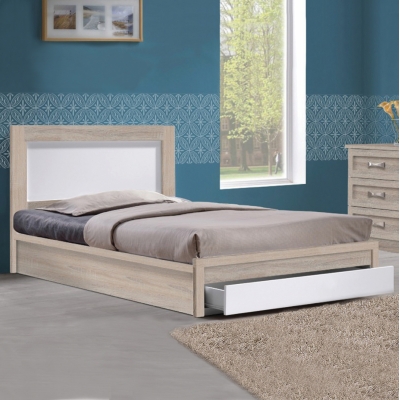 ΚΡΕΒΑΤΙ MELANY HM323.02 ΜΕ 1ΣΥΡΤΑΡΙ SONAMA-ΛΕΥΚΟ 110Χ190 ΚΡΕΒΑΤΙ MELANY HM323.02 ΜΕ 1ΣΥΡΤΑΡΙ SONAMA-ΛΕΥΚΟ 110Χ190