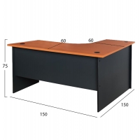 ΓΡΑΦΕΙΟ ΓΩΝΙΑ ΕΠΑΓΓΕΛΜΑΤΙΚΟ SIENNA 150Χ150Χ75εκ HM2019.03 ΚΕΡΑΣΙ ΓΡΑΦΕΙΟ ΓΩΝΙΑ ΕΠΑΓΓΕΛΜΑΤΙΚΟ SIENNA 150Χ150Χ75εκ HM2019.03 ΚΕΡΑΣΙ