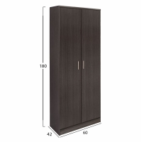 ΝΤΟΥΛΑΠΑ 2ΦΥΛΛΗ BAILEY ΜΕ ΤΡΙΑ ΡΑΦΙΑ HM337.01 ZEBRANO 60Χ42Χ180εκ. ΝΤΟΥΛΑΠΑ 2ΦΥΛΛΗ BAILEY ΜΕ ΤΡΙΑ ΡΑΦΙΑ HM337.01 ZEBRANO 60Χ42Χ180εκ.
