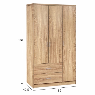 ΝΤΟΥΛΑΠΑ 3ΦΥΛΛΗ CAESAR ME 2 ΣΥΡΤΑΡΙΑ HM340.02 SONAMA 89Χ42,5Χ181εκ. ΝΤΟΥΛΑΠΑ 3ΦΥΛΛΗ CAESAR ME 2 ΣΥΡΤΑΡΙΑ HM340.02 SONAMA 89Χ42,5Χ181εκ.