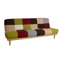 ΚΑΝΑΠΕΣ ΚΡΕΒΑΤΙ 3Θ HM3003 LEONARDO MIXED COLOR 180x80x75Υεκ.
