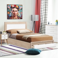 ΚΡΕΒΑΤΙ MELANY HM346 ΜΕ 1ΣΥΡΤΑΡΙ SONAMA-ΛΕΥΚΟ 90Χ190 ΚΡΕΒΑΤΙ MELANY HM346 ΜΕ 1ΣΥΡΤΑΡΙ SONAMA-ΛΕΥΚΟ 90Χ190