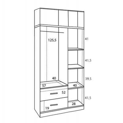 ΝΤΟΥΛΑΠΑ 3ΦΥΛΛΗ ME ΠΑΤΑΡΙ Κ 2 ΣΥΡΤΑΡΙΑ ZEBRANO 90Χ42Χ241εκ. HM11223.01 ΝΤΟΥΛΑΠΑ 3ΦΥΛΛΗ ME ΠΑΤΑΡΙ Κ 2 ΣΥΡΤΑΡΙΑ ZEBRANO 90Χ42Χ241εκ. HM11223.01