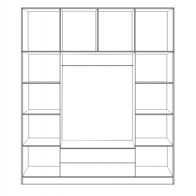 ΝΤΟΥΛΑΠΑ 4ΦΥΛΛΗ ΜΕ ΠΑΤΑΡΙ ΚΑΙ 2 ΣΥΡΤΑΡΙΑ 200Χ240Χ55.5εκ SONAMA HM11224.02