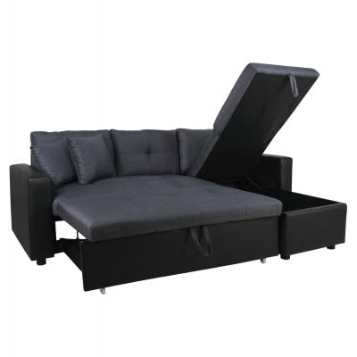 ΚΑΝΑΠΕΣ ΓΩΝΙΑ ΚΡΕΒΑΤΙ WAYNE 220x146x86Υεκ.HM3028.01 ΓΚΡΙ ΜΕ ΜΑΥΡΟ PU ΚΑΝΑΠΕΣ ΓΩΝΙΑ ΚΡΕΒΑΤΙ WAYNE 220x146x86Υεκ.HM3028.01 ΓΚΡΙ ΜΕ ΜΑΥΡΟ PU