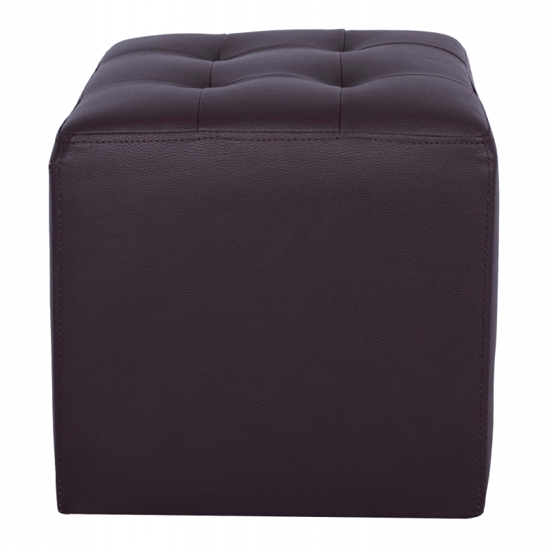 ΣΚΑΜΠΩ ΜΕ PU ΚΑΦΕ PUNK HM264.03 37x37x35εκ ΣΚΑΜΠΩ ΜΕ PU ΚΑΦΕ PUNK HM264.03 37x37x35εκ