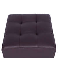 ΣΚΑΜΠΩ ΜΕ PU ΚΑΦΕ PUNK HM264.03 37x37x35εκ ΣΚΑΜΠΩ ΜΕ PU ΚΑΦΕ PUNK HM264.03 37x37x35εκ