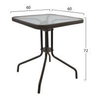 ΣΕΤ ΤΡΑΠΕΖΑΡΙΑ 3ΤΜΧ ΚΑΡΕΚΛΕΣ ΚΑΙ ΤΡΑΠΕΖΙ 60x60 HM5183.02 ΣΕΤ ΤΡΑΠΕΖΑΡΙΑ 3ΤΜΧ ΚΑΡΕΚΛΕΣ ΚΑΙ ΤΡΑΠΕΖΙ 60x60 HM5183.02