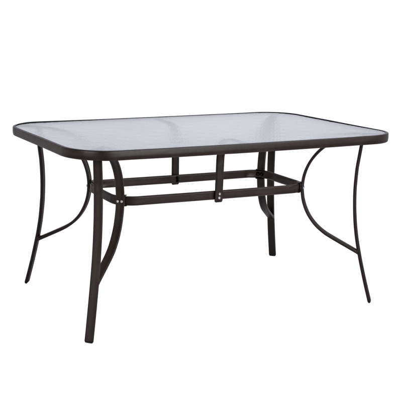 ΤΡΑΠΕΖΙ BRUNO 150X90Χ72Υεκ. ΚΑΦΕ ΜΕΤΑΛΛΙΚΟ ΜΕ ΓΥΑΛΙΝΗ ΕΠΙΦΑΝΕΙΑ HM5145.02 ΤΡΑΠΕΖΙ BRUNO 150X90Χ72Υεκ. ΚΑΦΕ ΜΕΤΑΛΛΙΚΟ ΜΕ ΓΥΑΛΙΝΗ ΕΠΙΦΑΝΕΙΑ HM5145.02