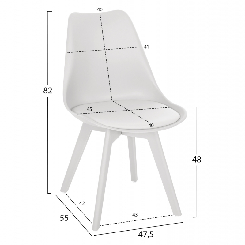 ΚΑΡΕΚΛΑ VEGAS HM0033.31 ΠΟΛΥΠΡΟΠΥΛΕΝΙΟΥ-PU- ΛΕΥΚΟ 47,5x55x82 εκ. ΚΑΡΕΚΛΑ VEGAS HM0033.31 ΠΟΛΥΠΡΟΠΥΛΕΝΙΟΥ-PU- ΛΕΥΚΟ 47,5x55x82 εκ.