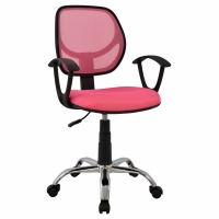 ΚΑΡΕΚΛΑ ΓΡΑΦΕΙΟΥ SHANTE HM1082.05 ΡΟΖ 56x53,5x100 cm