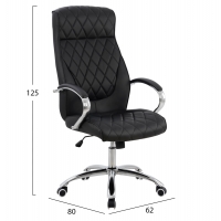 ΚΑΡΕΚΛΑ ΓΡΑΦΕΙΟΥ SHALY HM1098.01 ΜΑΥΡΗ 62x80x125cm ΚΑΡΕΚΛΑ ΓΡΑΦΕΙΟΥ SHALY HM1098.01 ΜΑΥΡΗ 62x80x125cm