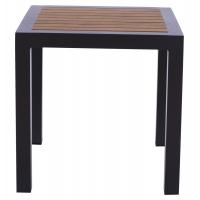 ΤΡΑΠΕΖΙ ΑΛΟΥΜΙΝΙΟΥ SABRA HM5403.02 ΓΚΡΙ ΜΕ POLYWOOD 45Χ45X45,5 εκ. ΤΡΑΠΕΖΙ ΑΛΟΥΜΙΝΙΟΥ SABRA HM5403.02 ΓΚΡΙ ΜΕ POLYWOOD 45Χ45X45,5 εκ.