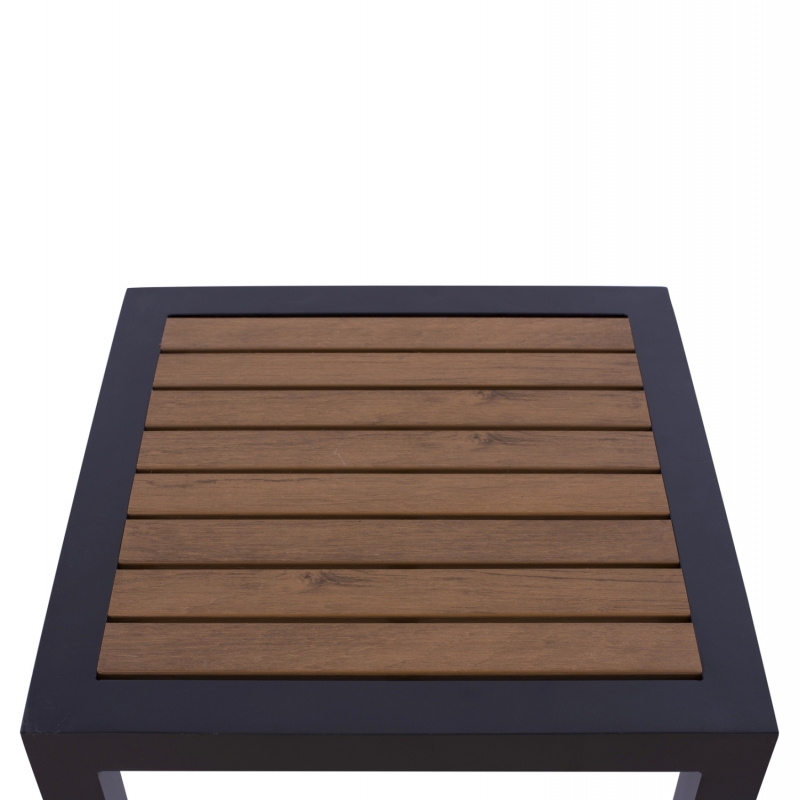ΤΡΑΠΕΖΙ ΑΛΟΥΜΙΝΙΟΥ SABRA HM5403.02 ΓΚΡΙ ΜΕ POLYWOOD 45Χ45X45,5 εκ. ΤΡΑΠΕΖΙ ΑΛΟΥΜΙΝΙΟΥ SABRA HM5403.02 ΓΚΡΙ ΜΕ POLYWOOD 45Χ45X45,5 εκ.