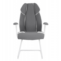 ΠΟΛΥΘΡΟΝΑ ZAHARA HM1102 ΣΕ ΓΚΡΙ ΧΡΩΜΑ 63x64x107cm