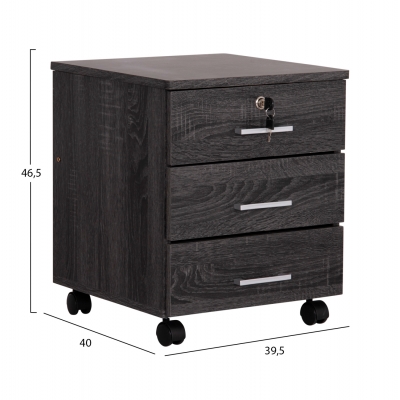 ΣΥΡΤΑΡΙΕΡΑ ΓΡΑΦΕΙΟΥ HAYDEN HM2282.01 ΣΕ ΑΝΘΡΑΚΙ ΧΡΩΜΑ 39.5x40x46.5Υεκ ΣΥΡΤΑΡΙΕΡΑ ΓΡΑΦΕΙΟΥ HAYDEN HM2282.01 ΣΕ ΑΝΘΡΑΚΙ ΧΡΩΜΑ 39.5x40x46.5Υεκ