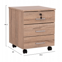 ΣΥΡΤΑΡΙΕΡΑ ΓΡΑΦΕΙΟΥ HAYDEN HM2282.02 ΣΕ SONAMA ΧΡΩΜΑ 39.5x40x46.5Υεκ ΣΥΡΤΑΡΙΕΡΑ ΓΡΑΦΕΙΟΥ HAYDEN HM2282.02 ΣΕ SONAMA ΧΡΩΜΑ 39.5x40x46.5Υεκ