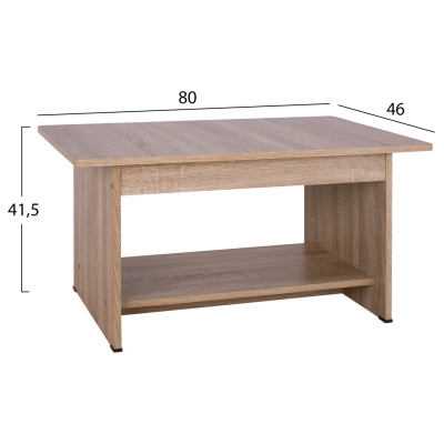 ΤΡΑΠΕΖΑΚΙ ΣΑΛΟΝΙΟΥ HAYDEN HM2286.02 ΣΕ ΧΡΩΜΑ SONAMA 80x46x41,5 ΤΡΑΠΕΖΑΚΙ ΣΑΛΟΝΙΟΥ HAYDEN HM2286.02 ΣΕ ΧΡΩΜΑ SONAMA 80x46x41,5