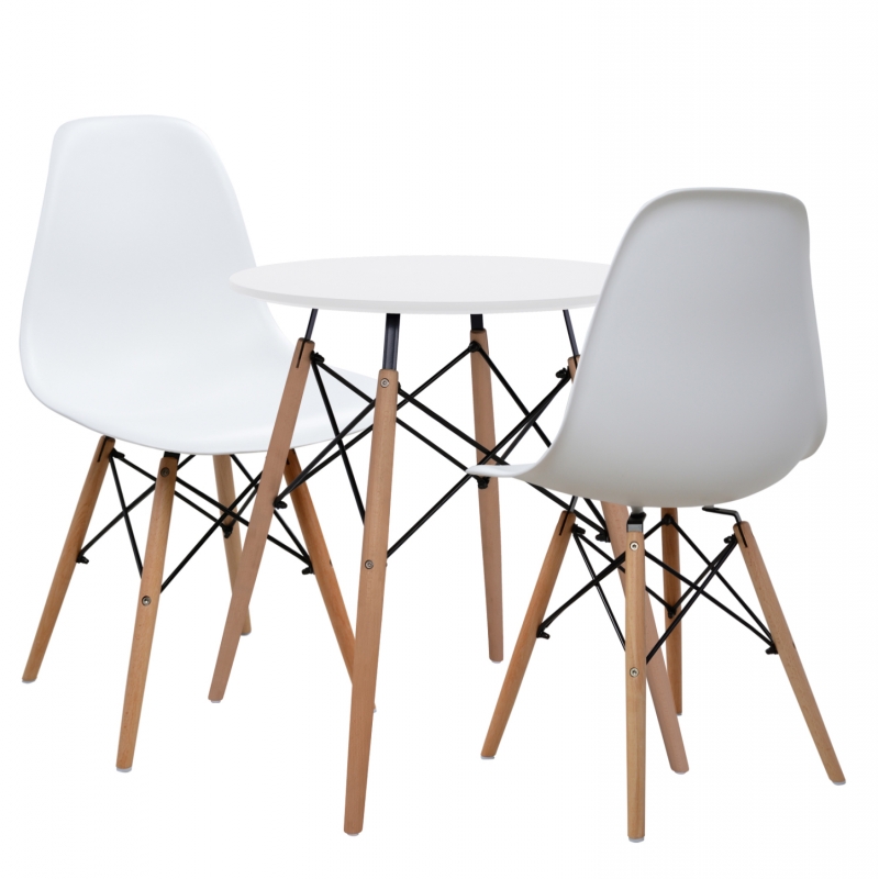 ΣΕΤ 3TMX ΤΡΑΠΕΖΑΡΙΑΣ ΛΕΥΚΟ ΤΡΑΠΕΖΙ Φ60 & 2 ΚΑΡΕΚΛΕΣ HM10297 ΣΕΤ 3TMX ΤΡΑΠΕΖΑΡΙΑΣ ΛΕΥΚΟ ΤΡΑΠΕΖΙ Φ60 & 2 ΚΑΡΕΚΛΕΣ HM10297