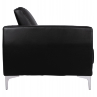ΠΟΛΥΘΡΟΝΑ KENZIE HM3121.11 ΜΕ ΜΑΥΡΟ PU 89x81x81 εκ.