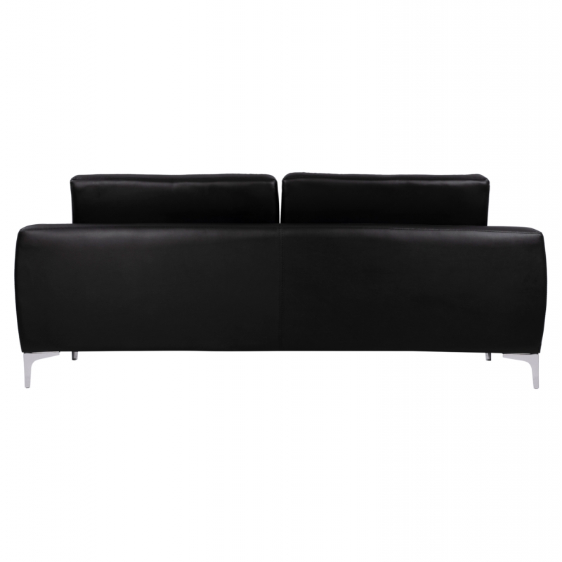 ΚΑΝΑΠΕΣ 3ΘΕΣΙΟΣ KENZIE HM3121.31 ΜΕ ΜΑΥΡΟ PU 190x81x81 εκ.