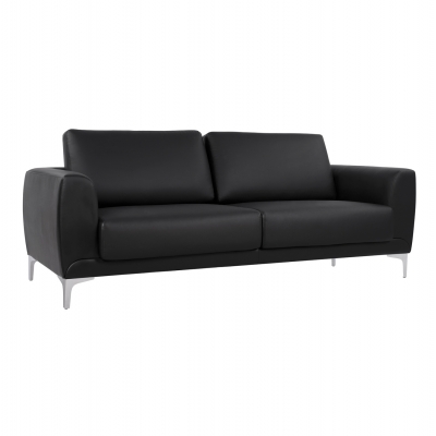 ΚΑΝΑΠΕΣ 3ΘΕΣΙΟΣ KENZIE HM3121.31 ΜΕ ΜΑΥΡΟ PU 190x81x81 εκ. ΚΑΝΑΠΕΣ 3ΘΕΣΙΟΣ KENZIE HM3121.31 ΜΕ ΜΑΥΡΟ PU 190x81x81 εκ.