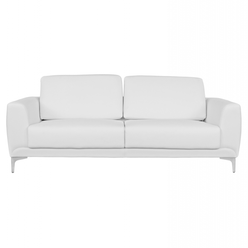 ΚΑΝΑΠΕΣ 3ΘΕΣΙΟΣ KENZIE HM3121.32 ΜΕ ΛΕΥΚΟ PU 190x81x81 εκ. ΚΑΝΑΠΕΣ 3ΘΕΣΙΟΣ KENZIE HM3121.32 ΜΕ ΛΕΥΚΟ PU 190x81x81 εκ.