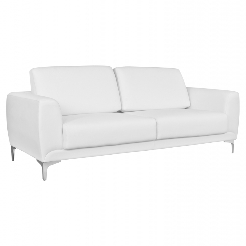 ΚΑΝΑΠΕΣ 3ΘΕΣΙΟΣ KENZIE HM3121.32 ΜΕ ΛΕΥΚΟ PU 190x81x81 εκ. ΚΑΝΑΠΕΣ 3ΘΕΣΙΟΣ KENZIE HM3121.32 ΜΕ ΛΕΥΚΟ PU 190x81x81 εκ.