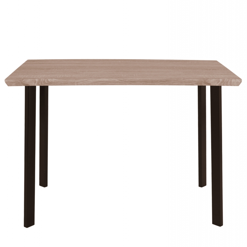 ΤΡΑΠΕΖΙ ΤΡΑΠΕΖΑΡΙΑΣ PALANI 110X70 SONAMA ΜΕ ΜΑΥΡΑ ΠΟΔΙΑ HM8333 ΤΡΑΠΕΖΙ ΤΡΑΠΕΖΑΡΙΑΣ PALANI 110X70 SONAMA ΜΕ ΜΑΥΡΑ ΠΟΔΙΑ HM8333