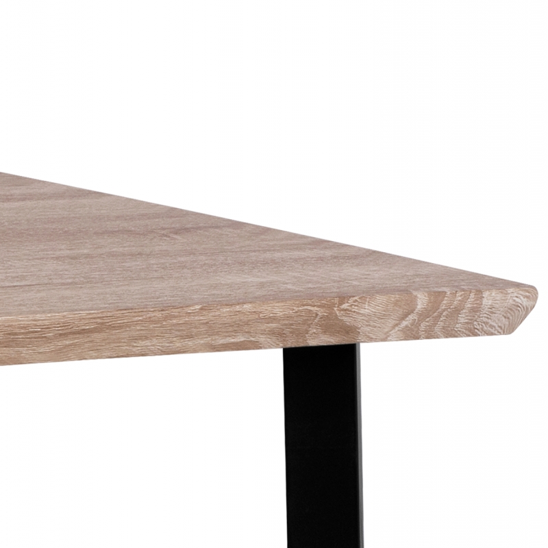 ΤΡΑΠΕΖΙ ΤΡΑΠΕΖΑΡΙΑΣ PALANI 110X70 SONAMA ΜΕ ΜΑΥΡΑ ΠΟΔΙΑ HM8333 ΤΡΑΠΕΖΙ ΤΡΑΠΕΖΑΡΙΑΣ PALANI 110X70 SONAMA ΜΕ ΜΑΥΡΑ ΠΟΔΙΑ HM8333