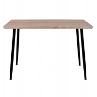 ΤΡΑΠΕΖΙ ΤΡΑΠΕΖΑΡΙΑΣ PALOMA HM8334.01, 120X70Χ76,5 SONΟMA, ΜΑΥΡΑ ΠΟΔΙΑ ΤΡΑΠΕΖΙ ΤΡΑΠΕΖΑΡΙΑΣ PALOMA HM8334.01, 120X70Χ76,5 SONΟMA, ΜΑΥΡΑ ΠΟΔΙΑ