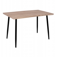 ΤΡΑΠΕΖΙ ΤΡΑΠΕΖΑΡΙΑΣ PALOMA HM8334.01, 120X70Χ76,5 SONΟMA, ΜΑΥΡΑ ΠΟΔΙΑ ΤΡΑΠΕΖΙ ΤΡΑΠΕΖΑΡΙΑΣ PALOMA HM8334.01, 120X70Χ76,5 SONΟMA, ΜΑΥΡΑ ΠΟΔΙΑ