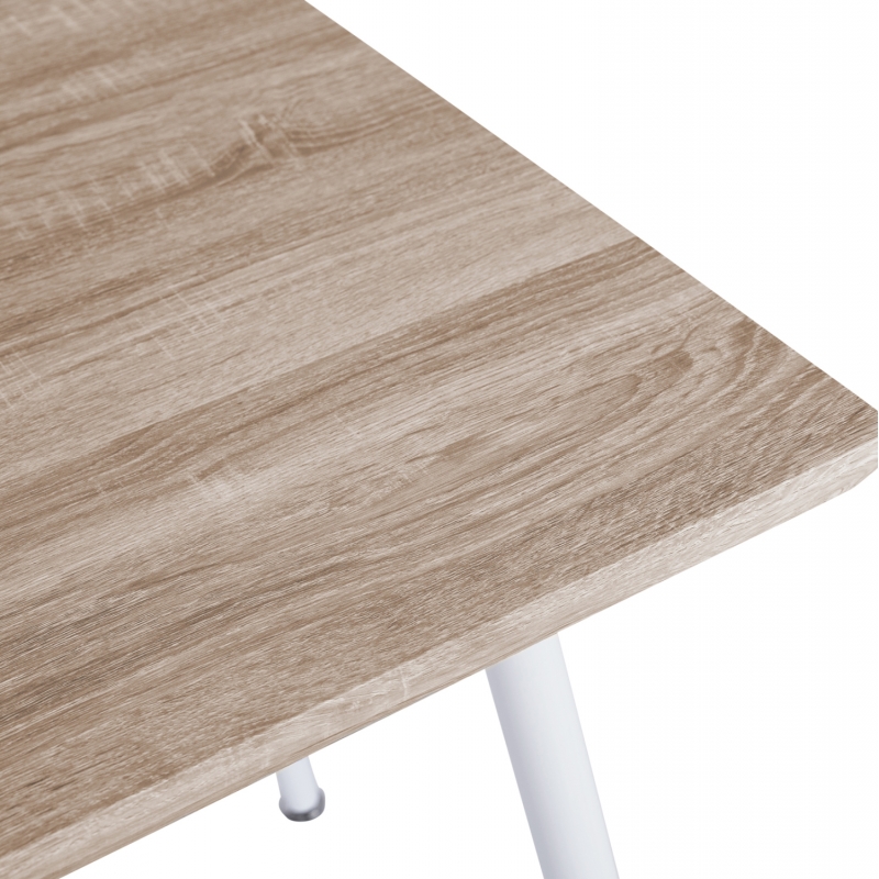ΤΡΑΠΕΖΙ ΤΡΑΠΕΖΑΡΙΑΣ PALOMA HM8334.02, 120X70X76,5- SONOMA, ΛΕΥΚΑ ΠΟΔΙΑ ΤΡΑΠΕΖΙ ΤΡΑΠΕΖΑΡΙΑΣ PALOMA HM8334.02, 120X70X76,5- SONOMA, ΛΕΥΚΑ ΠΟΔΙΑ