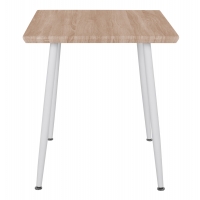 ΤΡΑΠΕΖΙ ΤΡΑΠΕΖΑΡΙΑΣ PALOMA HM8335.02, 70Χ70X76,5, SONOMA, ΛΕΥΚΑ ΠΟΔΙΑ ΤΡΑΠΕΖΙ ΤΡΑΠΕΖΑΡΙΑΣ PALOMA HM8335.02, 70Χ70X76,5, SONOMA, ΛΕΥΚΑ ΠΟΔΙΑ