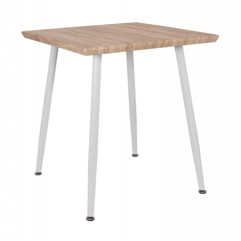 ΤΡΑΠΕΖΙ ΤΡΑΠΕΖΑΡΙΑΣ PALOMA HM8335.02, 70Χ70X76,5, SONOMA, ΛΕΥΚΑ ΠΟΔΙΑ ΤΡΑΠΕΖΙ ΤΡΑΠΕΖΑΡΙΑΣ PALOMA HM8335.02, 70Χ70X76,5, SONOMA, ΛΕΥΚΑ ΠΟΔΙΑ