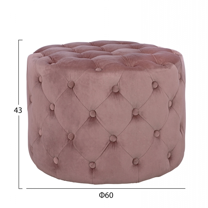 ΣΚΑΜΠΟ KASSIE ΣΑΠΙΟ ΜΗΛΟ ΒΕΛΟΥΔΟ ΤΥΠΟΥ CHESTERFIELD HM8406.02 Φ60x43Υ εκ. ΣΚΑΜΠΟ KASSIE ΣΑΠΙΟ ΜΗΛΟ ΒΕΛΟΥΔΟ ΤΥΠΟΥ CHESTERFIELD HM8406.02 Φ60x43Υ εκ.