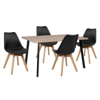 ΣΕΤ ΤΡΑΠΕΖΑΡΙΑΣ 5ΤΜΧ HM10347 ΤΡΑΠΕΖΙ 140x80x76 cm & 4 ΚΑΡΕΚΛΕΣ VEGAS ΣΕΤ ΤΡΑΠΕΖΑΡΙΑΣ 5ΤΜΧ HM10347 ΤΡΑΠΕΖΙ 140x80x76 cm & 4 ΚΑΡΕΚΛΕΣ VEGAS