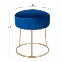 ΣΚΑΜΠΟ KARLO HM8411.08 ΜΠΛΕ ΒΕΛΟΥΔΟ ΜΕ ΧΡΥΣΗ ΒΑΣΗ Φ36x38Υ εκ. ΣΚΑΜΠΟ KARLO HM8411.08 ΜΠΛΕ ΒΕΛΟΥΔΟ ΜΕ ΧΡΥΣΗ ΒΑΣΗ Φ36x38Υ εκ.