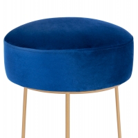 ΣΚΑΜΠΟ KARLO HM8411.08 ΜΠΛΕ ΒΕΛΟΥΔΟ ΜΕ ΧΡΥΣΗ ΒΑΣΗ Φ36x38Υ εκ. ΣΚΑΜΠΟ KARLO HM8411.08 ΜΠΛΕ ΒΕΛΟΥΔΟ ΜΕ ΧΡΥΣΗ ΒΑΣΗ Φ36x38Υ εκ.
