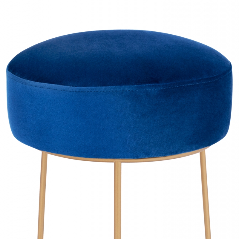 ΣΚΑΜΠΟ KARLO HM8411.08 ΜΠΛΕ ΒΕΛΟΥΔΟ ΜΕ ΧΡΥΣΗ ΒΑΣΗ Φ36x38Υ εκ. ΣΚΑΜΠΟ KARLO HM8411.08 ΜΠΛΕ ΒΕΛΟΥΔΟ ΜΕ ΧΡΥΣΗ ΒΑΣΗ Φ36x38Υ εκ.