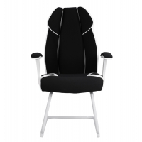 ΠΟΛΥΘΡΟΝΑ ZAHARA HM1102.02 ΣΕ ΧΡΩΜΑ ΜΑΥΡΟ ΜΕ ΑΣΠΡΟ 66,5x63x108cm ΠΟΛΥΘΡΟΝΑ ZAHARA HM1102.02 ΣΕ ΧΡΩΜΑ ΜΑΥΡΟ ΜΕ ΑΣΠΡΟ 66,5x63x108cm