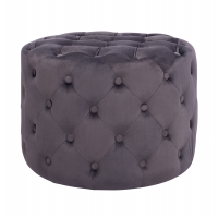 ΣΚΑΜΠΟ KASSIE ΓΚΡΙ ΒΕΛΟΥΔΟ ΤΥΠΟΥ CHESTERFIELD HM8406.01 Φ60x43Υ εκ. ΣΚΑΜΠΟ KASSIE ΓΚΡΙ ΒΕΛΟΥΔΟ ΤΥΠΟΥ CHESTERFIELD HM8406.01 Φ60x43Υ εκ.