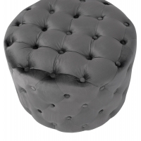ΣΚΑΜΠΟ KASSIE ΓΚΡΙ ΒΕΛΟΥΔΟ ΤΥΠΟΥ CHESTERFIELD HM8406.01 Φ60x43Υ εκ. ΣΚΑΜΠΟ KASSIE ΓΚΡΙ ΒΕΛΟΥΔΟ ΤΥΠΟΥ CHESTERFIELD HM8406.01 Φ60x43Υ εκ.